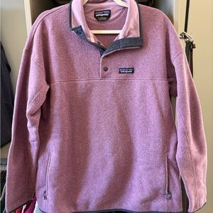 Patagonia Purple Fleece Pullover